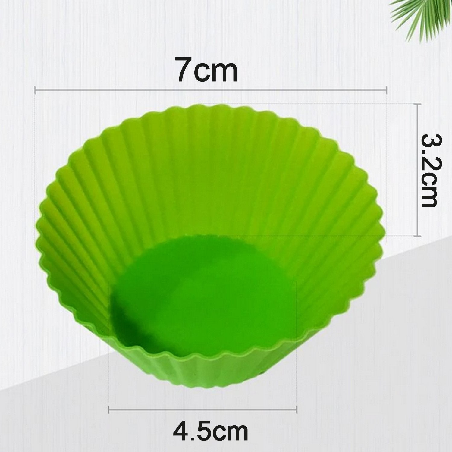 Cupcake-shaped silicone baking molds, versatile use Cupcake-shaped silicone baking molds, versatile use